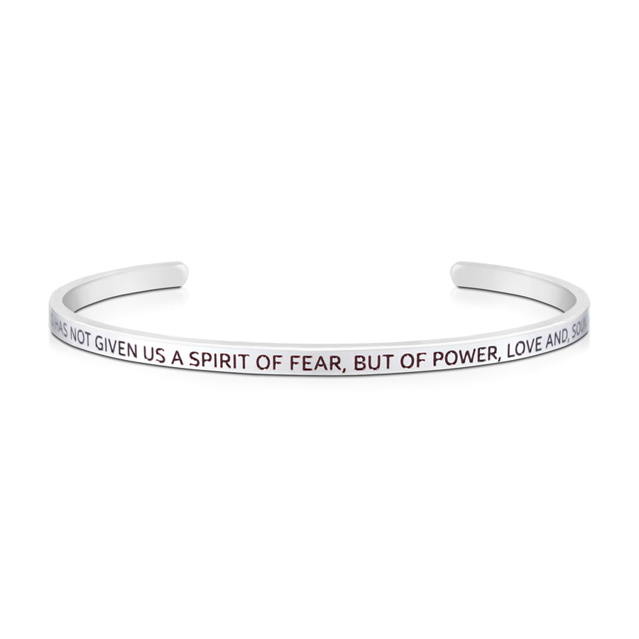 Of Power, Love And, Sound Mind {Verse Band} - verse band by J&Co Foundry, The Commandment Co , Singapore Christian gifts shop