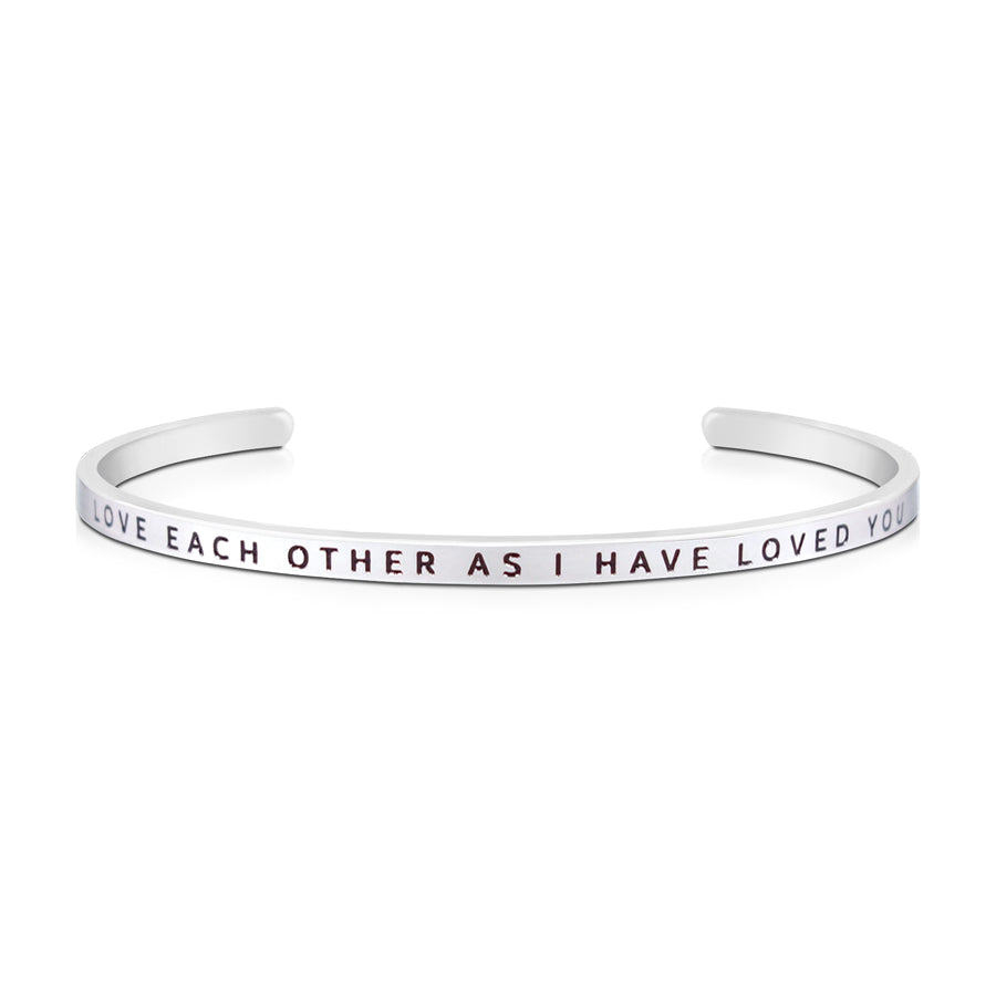 Love Each Other As I Have Loved You {Verse Band} - verse band by J&Co Foundry, The Commandment Co , Singapore Christian gifts shop