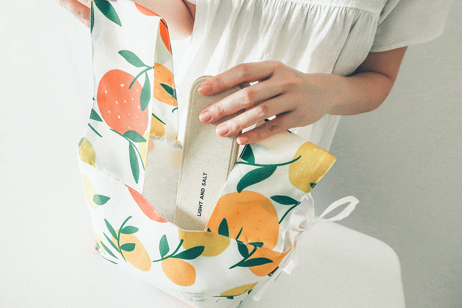 Lemon And Oranges - God Is Able To Bless You Abundantly {Lunch Bag} - lunch bag by The Commandment Co, The Commandment Co , Singapore Christian gifts shop