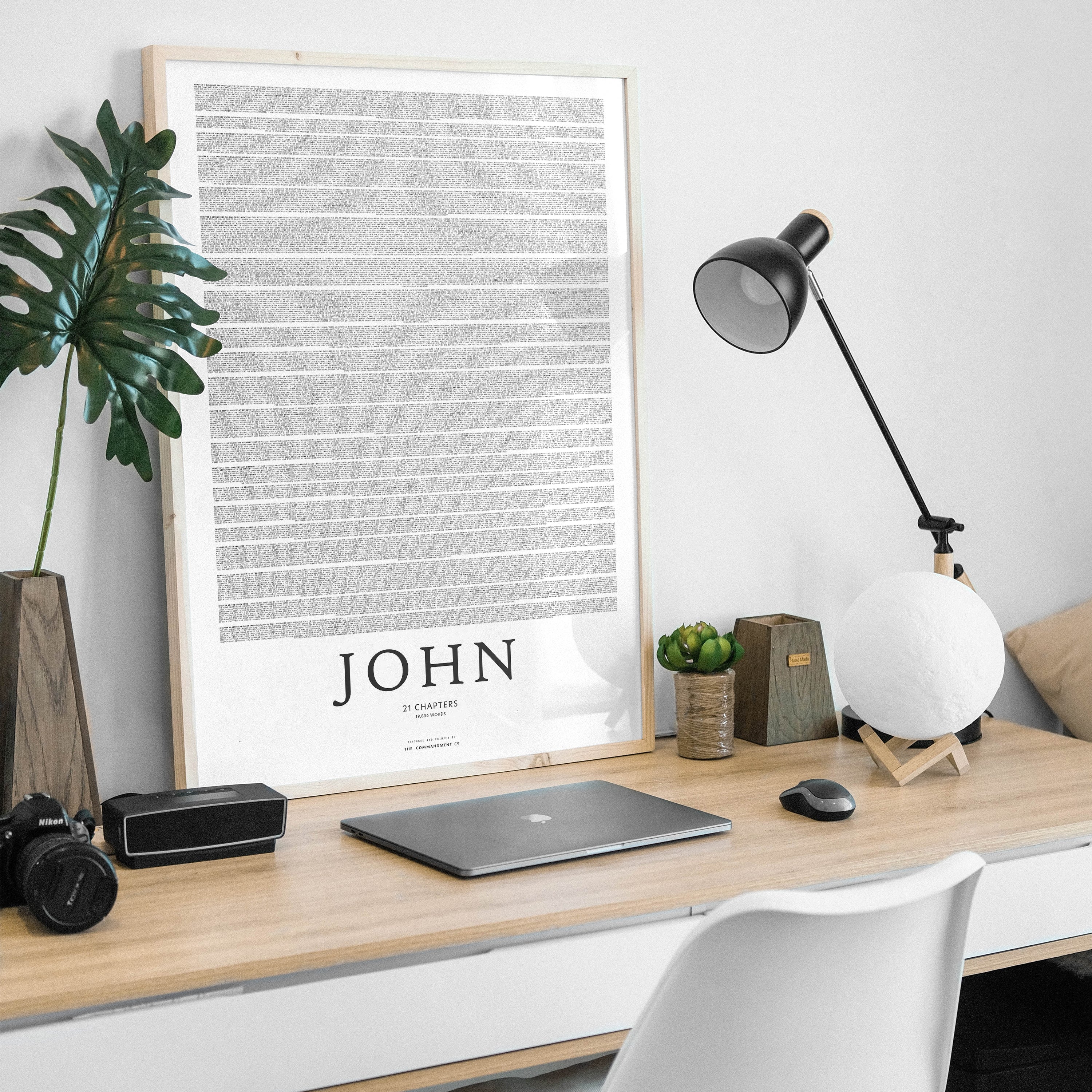 Gospel of John {Poster} - Posters by The Commandment Co, The Commandment Co , Singapore Christian gifts shop