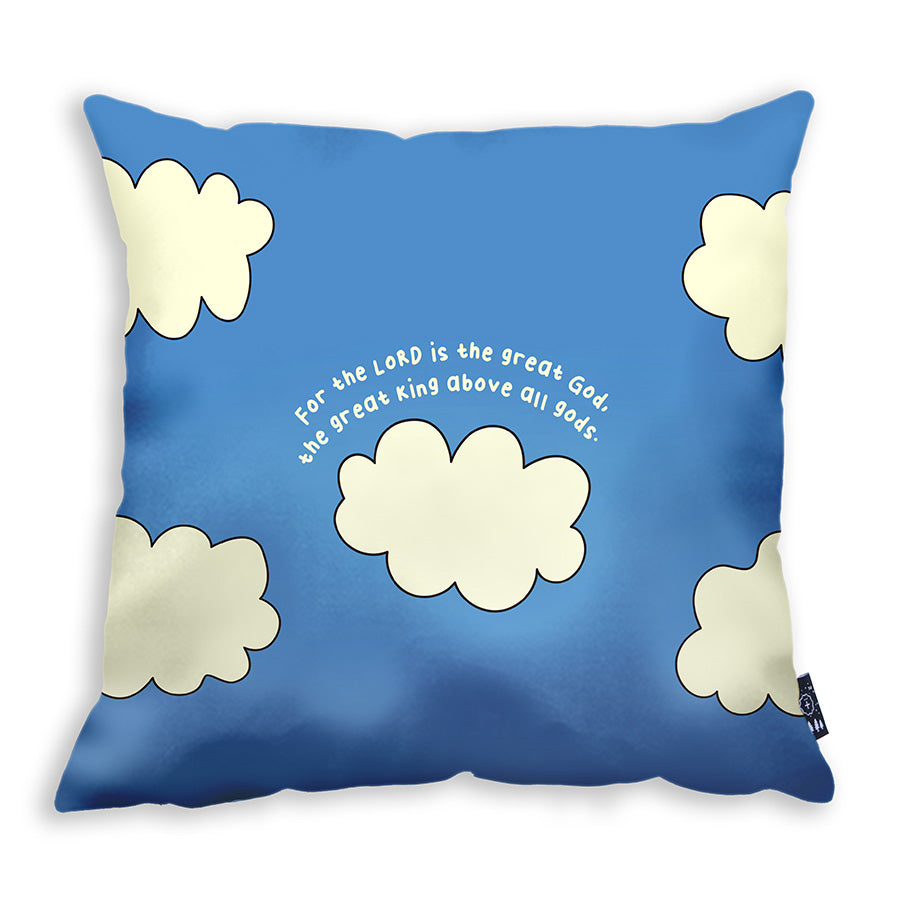 The Mountain Peaks Belong to Him {Cushion Cover} - Cushion Covers by The Commandment Co, The Commandment Co , Singapore Christian gifts shop