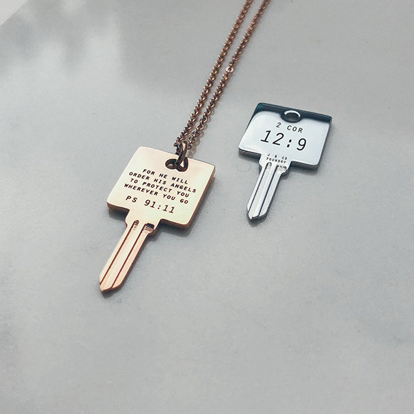 Valentine's Day Special - Key To My Heart {Necklace} - Accessories by The Commandment Co, The Commandment Co , Singapore Christian gifts shop
