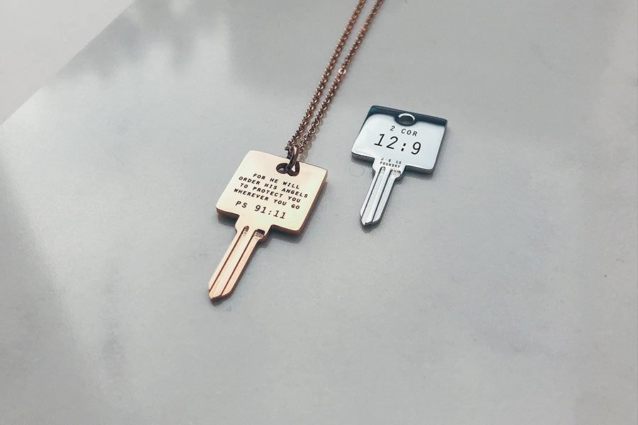 Valentine's Day Special - Key To My Heart {Necklace} - Accessories by The Commandment Co, The Commandment Co , Singapore Christian gifts shop