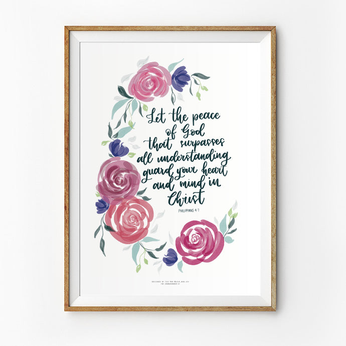 beautiful and nicely design christian bible verse wall art poster ideal for home and living decoration