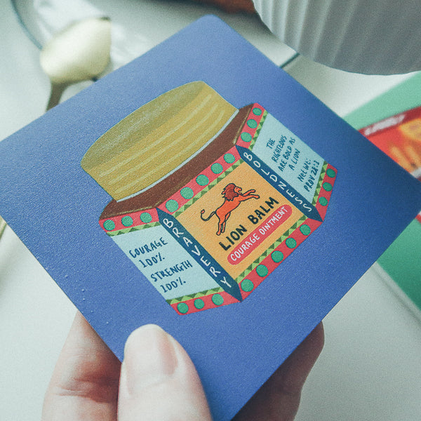 Lion Balm | Coasters {LOVE SUPERMARKET} - coasters by The Commandment Co, The Commandment Co , Singapore Christian gifts shop