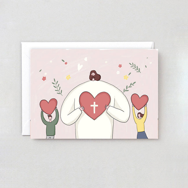 Love One Another greeting card design