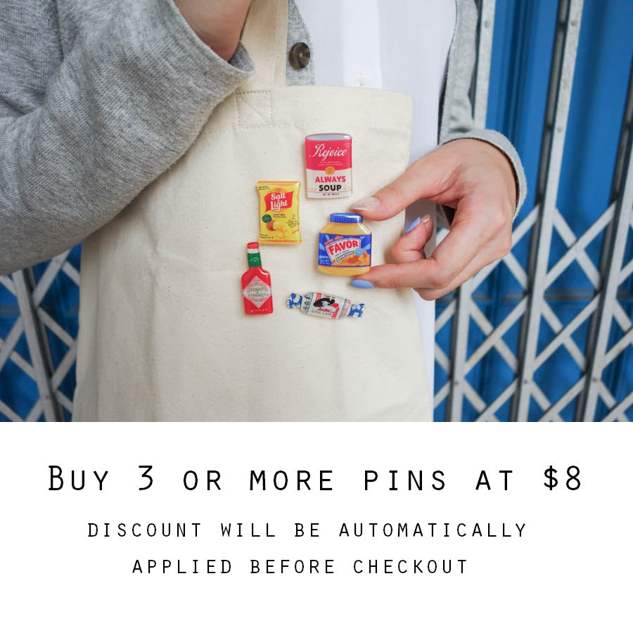 Peace Whole Milk Pin {LOVE SUPERMARKET Pin} - Accessories by Hey New Day, The Commandment Co , Singapore Christian gifts shop