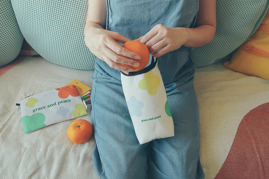 Grace and Peace {Sling Bag} - Pouch by The Commandment Co, The Commandment Co , Singapore Christian gifts shop