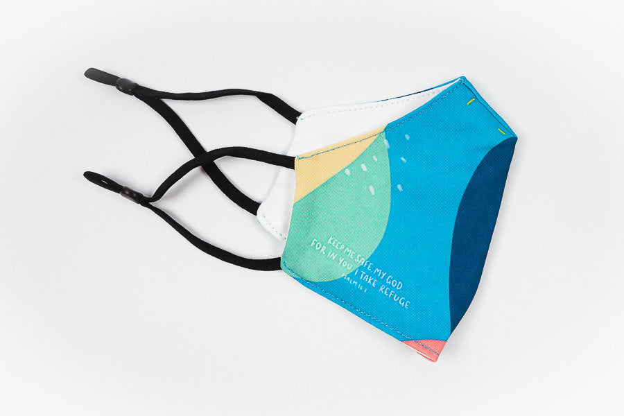 Keep Me Safe My God {Kids Face Mask} - Face Mask by The Commandment Co, The Commandment Co , Singapore Christian gifts shop