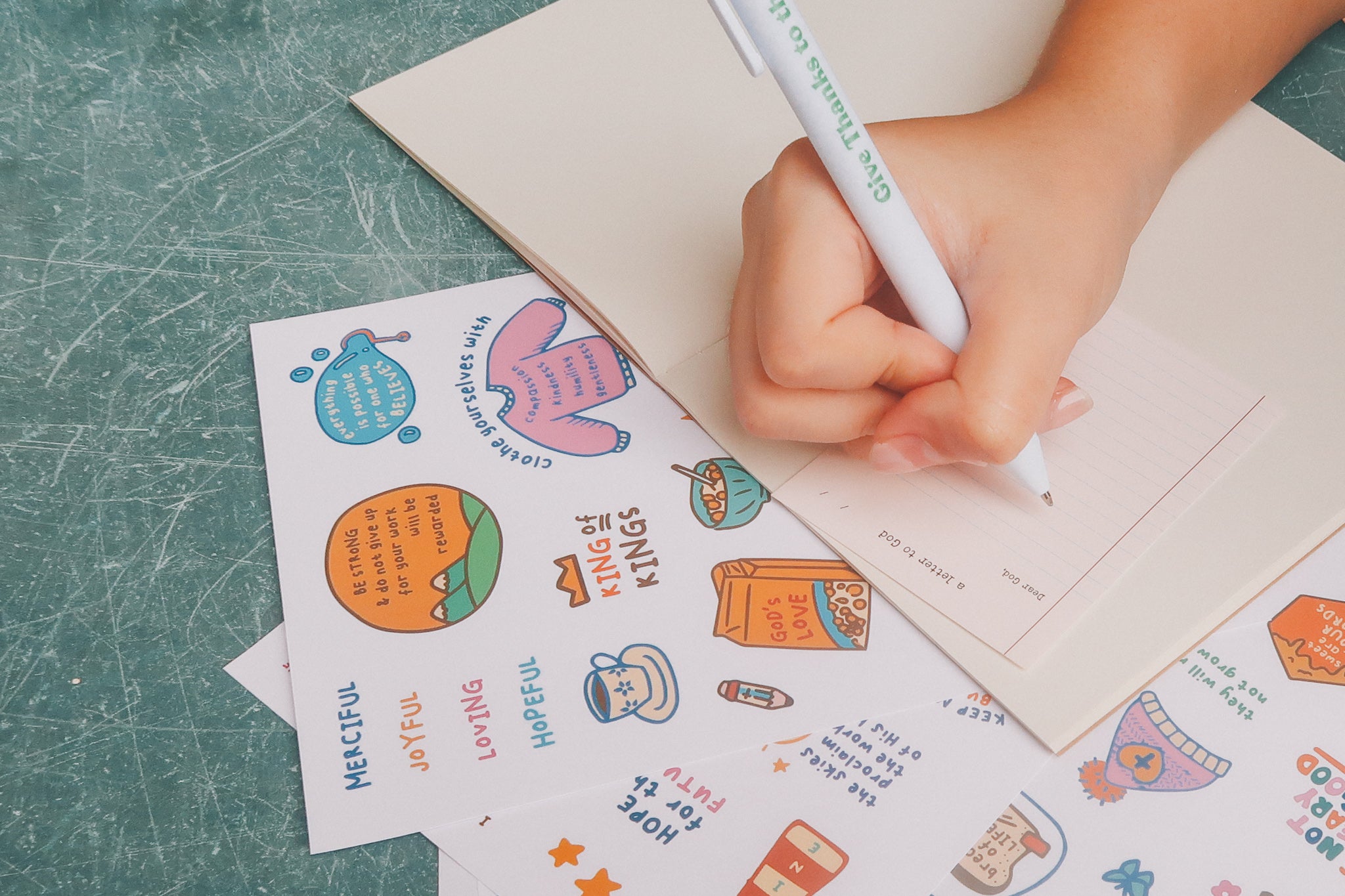 Mercies | Journaling Sticker Sheet - Stickers by The Commandment Co , The Commandment Co , Singapore Christian gifts shop