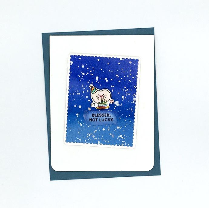 Blessed Words {Stamp} - Stamps by Mighty Hands, The Commandment Co