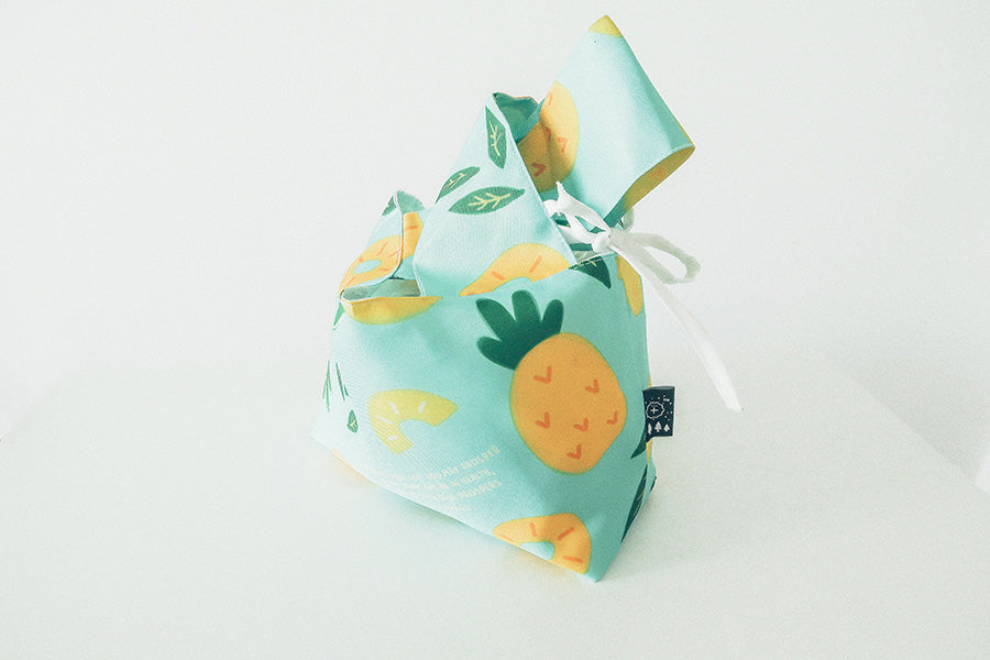 Tropical Pineapple - Prosper In All Things {Lunch Bag} - lunch bag by The Commandment Co, The Commandment Co , Singapore Christian gifts shop