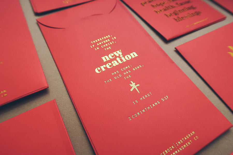 2021 Niu Year Ang Pao {Red Packet} - Red Packets by The Commandment, The Commandment Co , Singapore Christian gifts shop