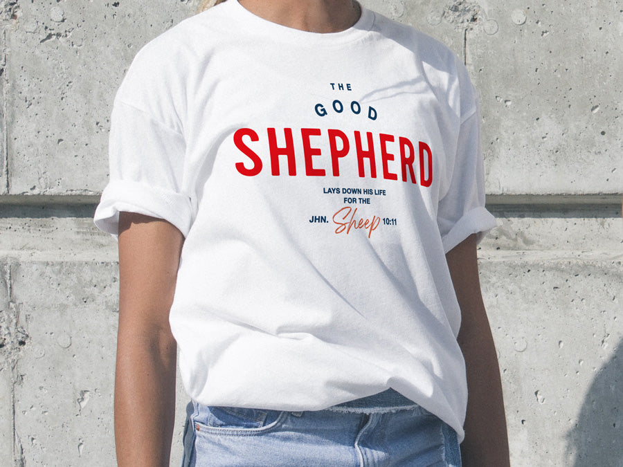 The Good Shepherd {T-shirt} - T-shirt by The Commandment, The Commandment Co , Singapore Christian gifts shop