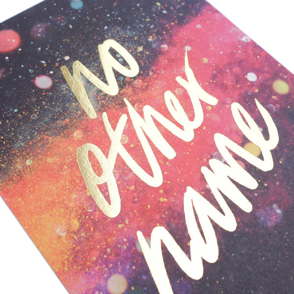No Other Name {Card} - Cards by The Commandment, The Commandment Co , Singapore Christian gifts shop