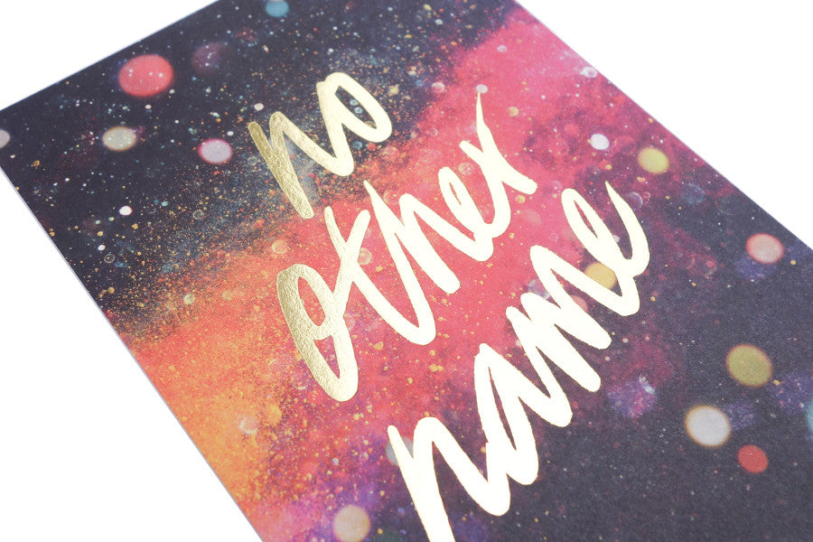 No Other Name {Card} - Cards by The Commandment, The Commandment Co , Singapore Christian gifts shop