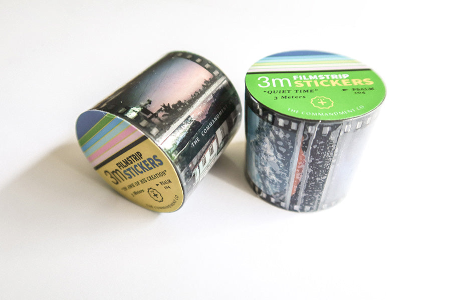Filmstrip Stickers {Sticker} - Stickers by The Commandment Co, The Commandment Co , Singapore Christian gifts shop