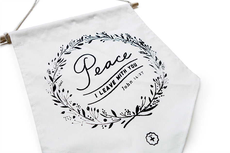 Close up of banner designs. Inspirational bible verses and motivational quotes