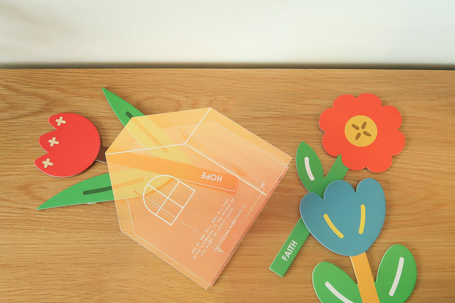 And My God Will Meet All Your Needs {Iridescent Acrylic Vase} - by The Commandment Co, The Commandment Co , Singapore Christian gifts shop