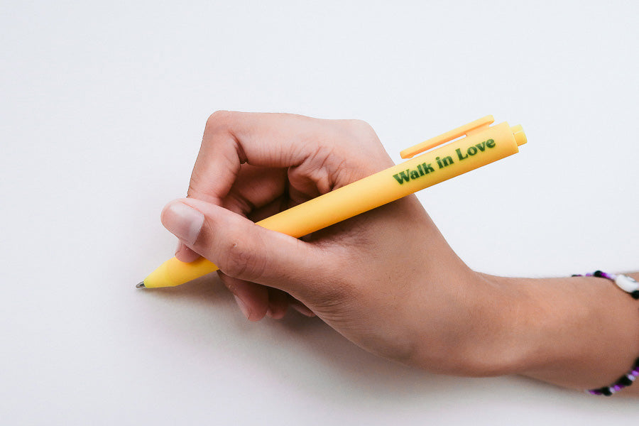 Scripture Pen {Ballpoint Pen} - Brass Pen by The Commandment, The Commandment Co , Singapore Christian gifts shop