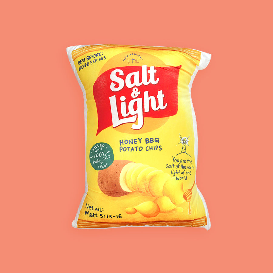 Salt And Light Potato Chips {Plush Toy} - plush toys by The Commandment Co, The Commandment Co , Singapore Christian gifts shop