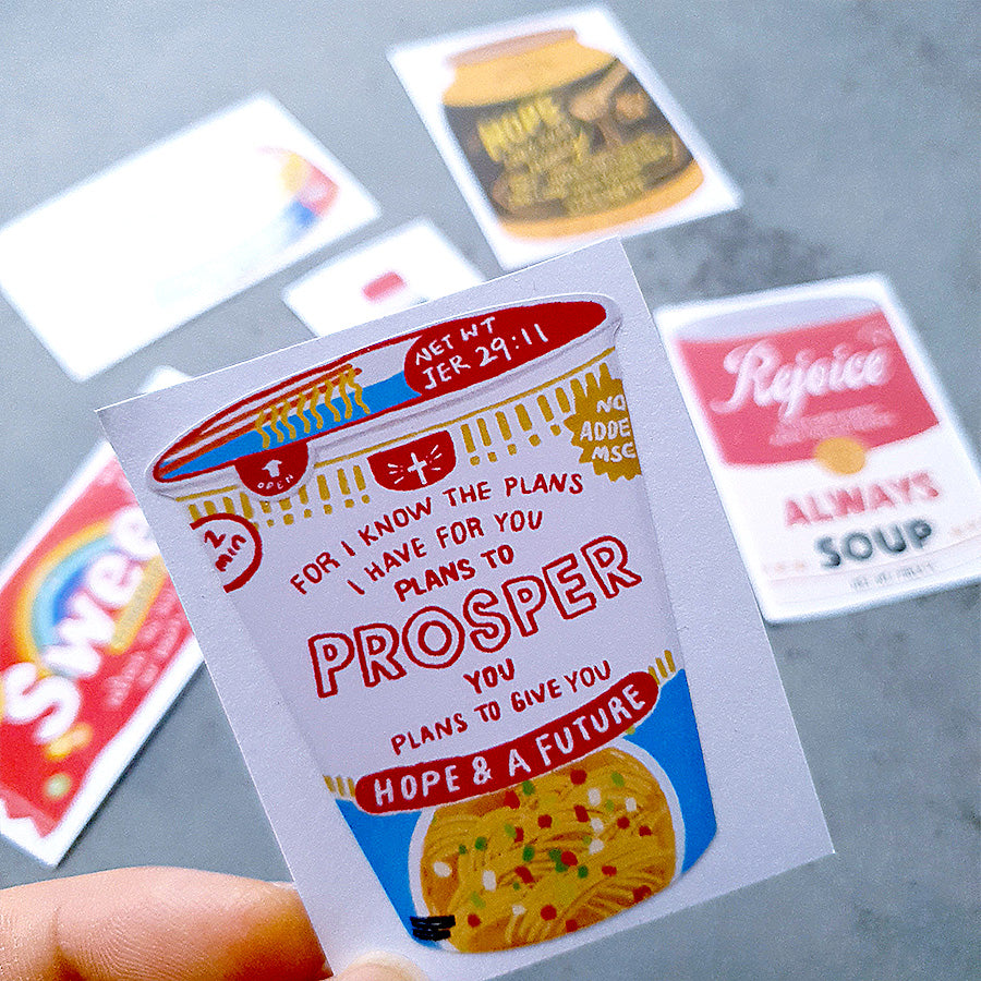 Love Supermarket Stickers {Telegram Channel Exclusive} - by The Commandment Co , The Commandment Co , Singapore Christian gifts shop