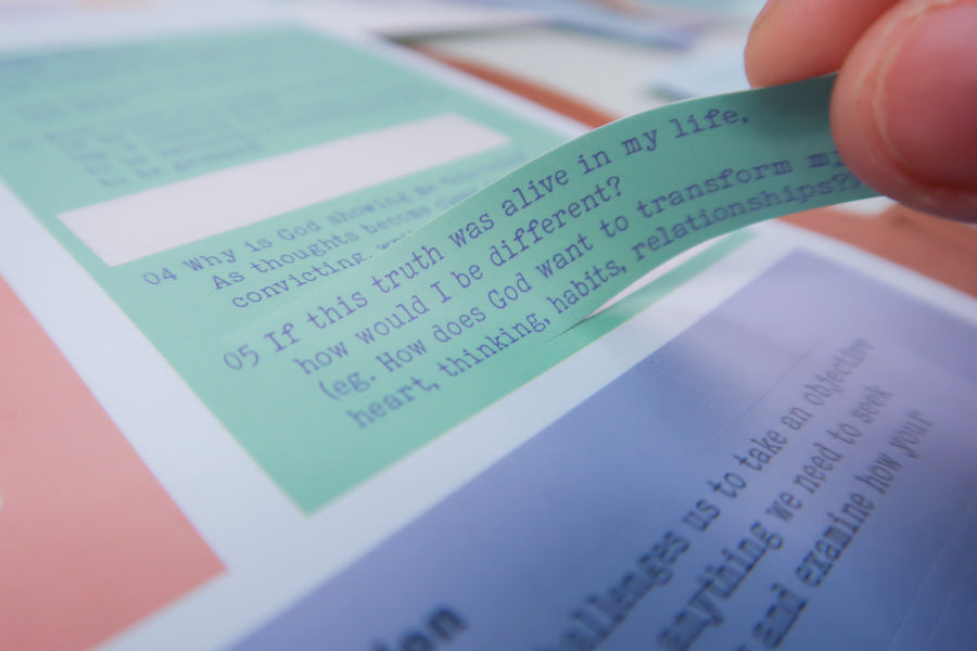 Quiet Time Journal Pack - Journal by The Commandment Co, The Commandment Co , Singapore Christian gifts shop