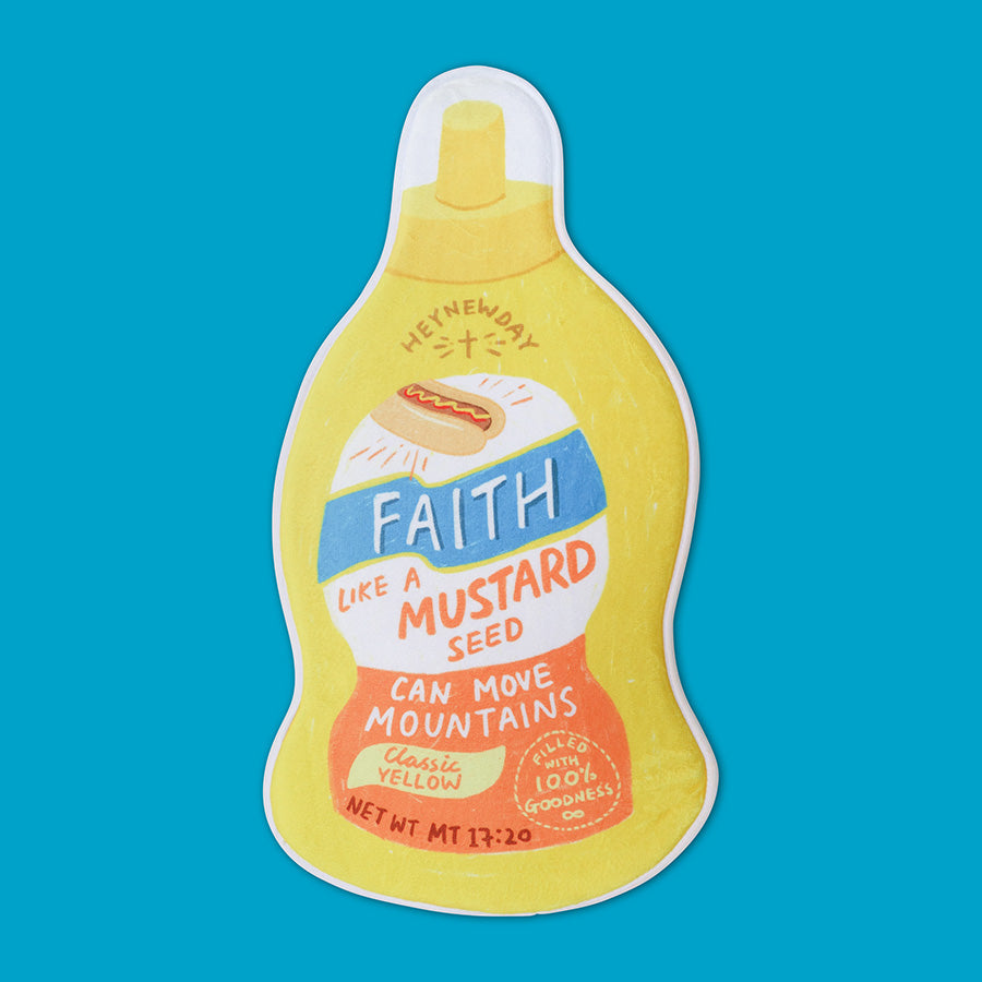 Mustard Seed Sauce Faith {Door Mat} - door mat by The Commandment Co, The Commandment Co , Singapore Christian gifts shop