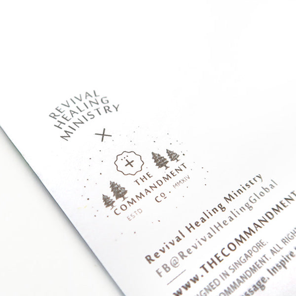 He Heals the Brokenhearted {Card} - Cards by The Commandment Co, The Commandment Co , Singapore Christian gifts shop