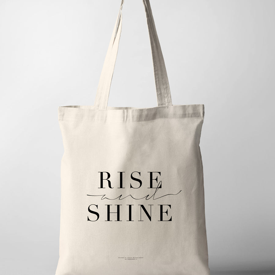 Rise and Shine {Tote Bag} - tote bag by Northern Edge Prints, The Commandment Co , Singapore Christian gifts shop