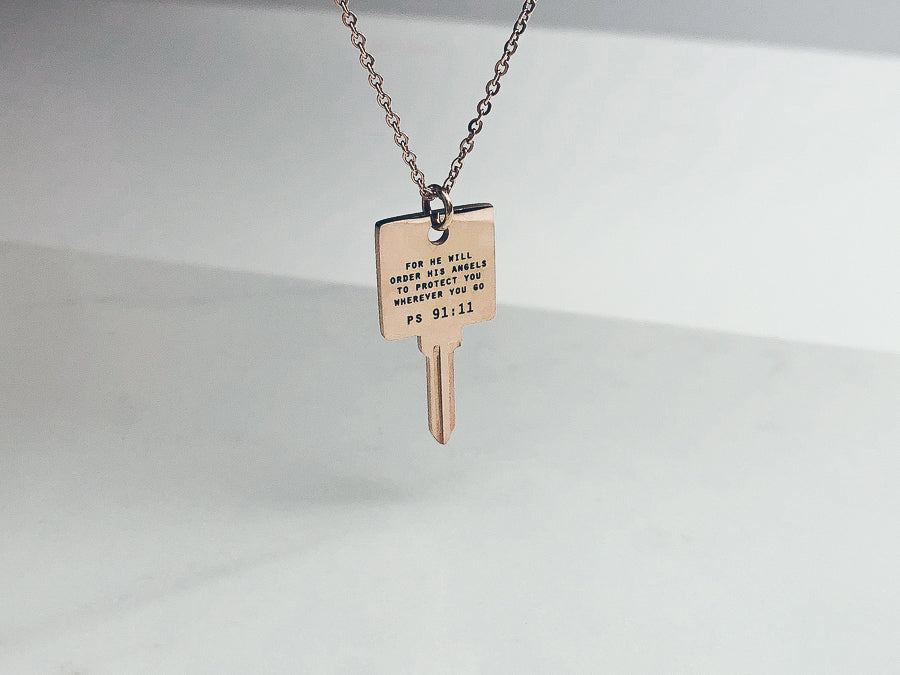 Valentine's Day Special - Key To My Heart {Necklace} - Accessories by The Commandment Co, The Commandment Co , Singapore Christian gifts shop