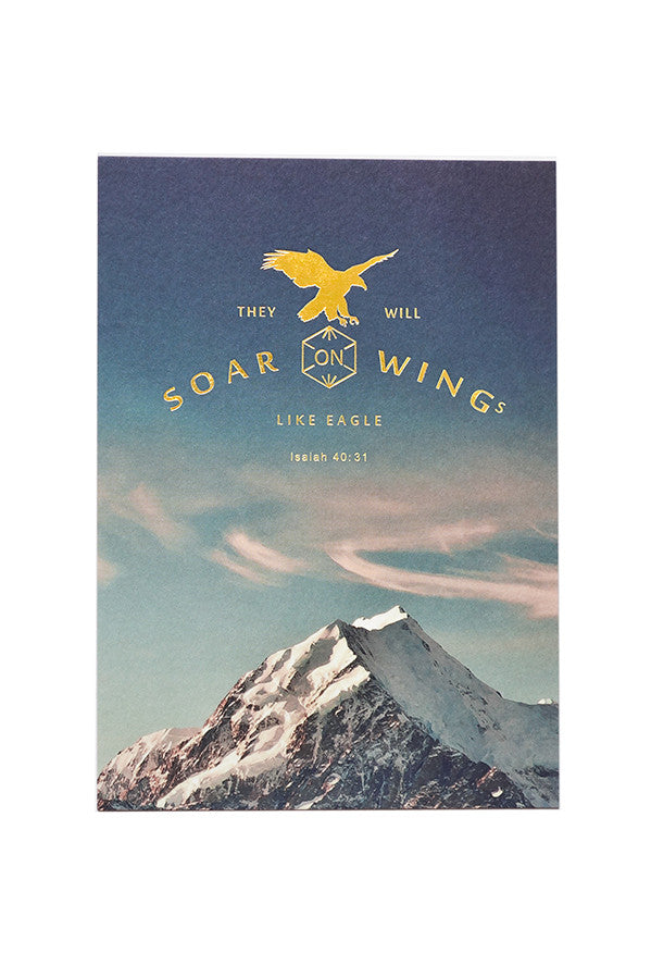 Soar On Wings Like Eagle {Card} - Cards by The Commandment, The Commandment Co