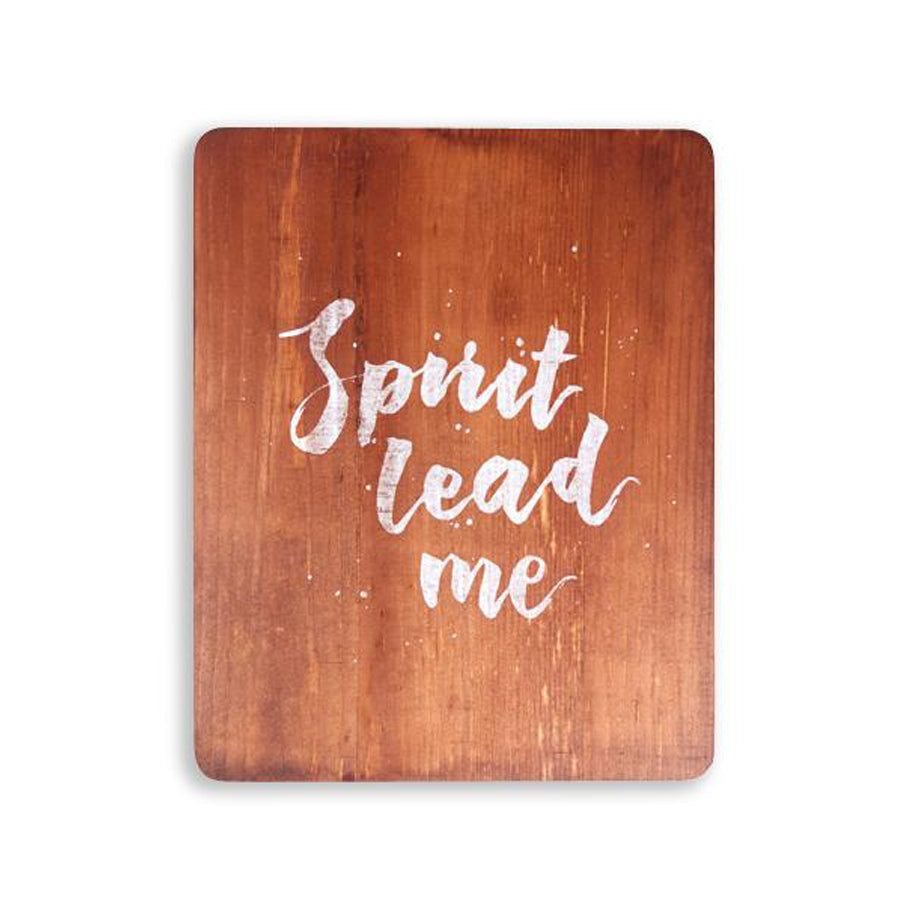 Spirit Lead Me {Wood Board} - Wood Board by Timber+Shepherd, The Commandment Co , Singapore Christian gifts shop