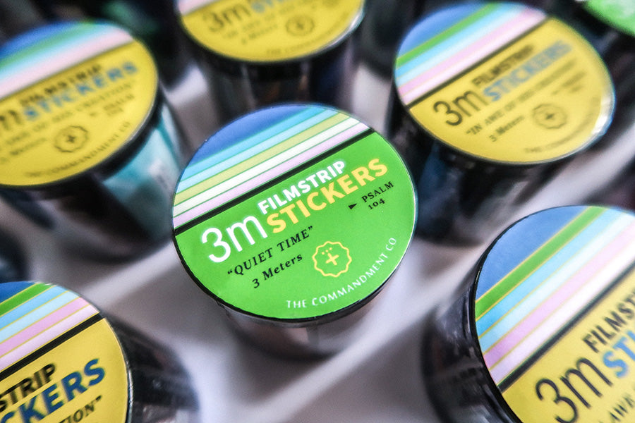 Filmstrip Stickers {Sticker} - Stickers by The Commandment Co, The Commandment Co , Singapore Christian gifts shop