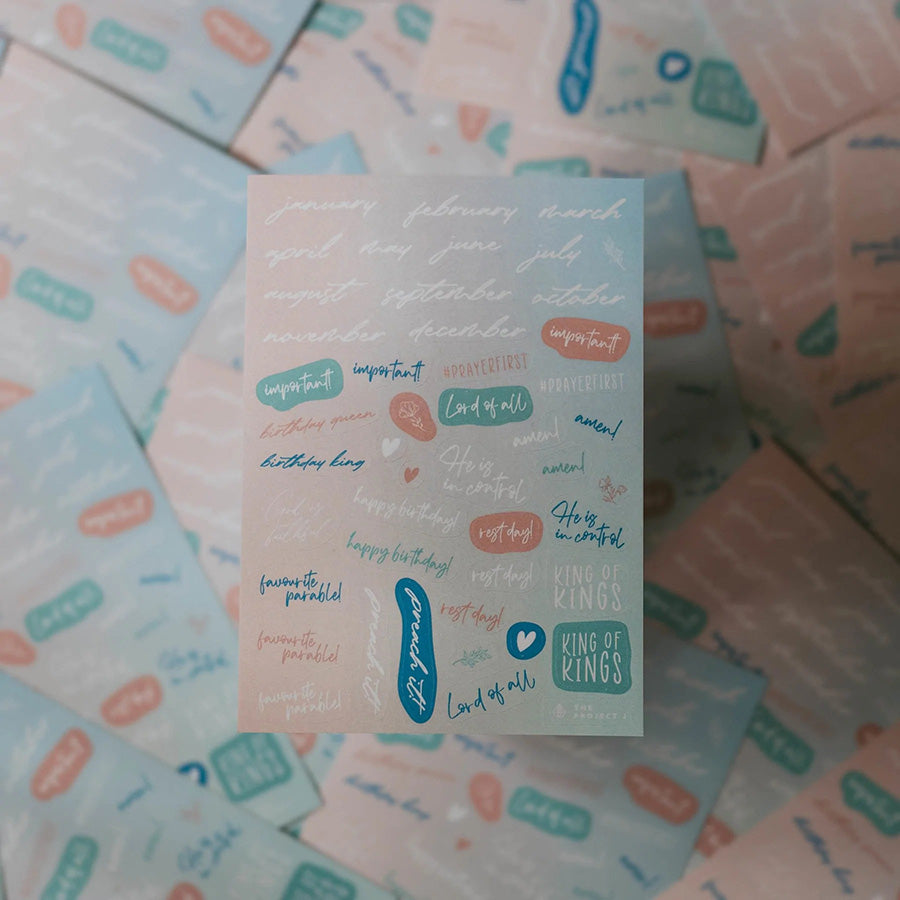 Chokmah Planner {Journal & Planner} - Journal by The Project J, The Commandment Co , Singapore Christian gifts shop