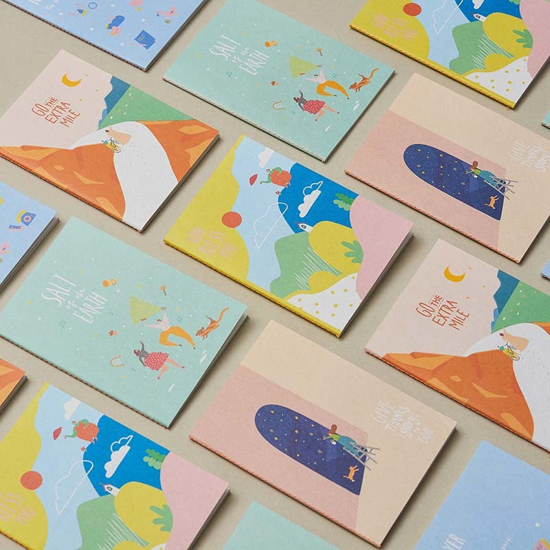 Hand-painted Colourful Series | Notebooks - Book by Sunngift (森日禮), The Commandment Co , Singapore Christian gifts shop