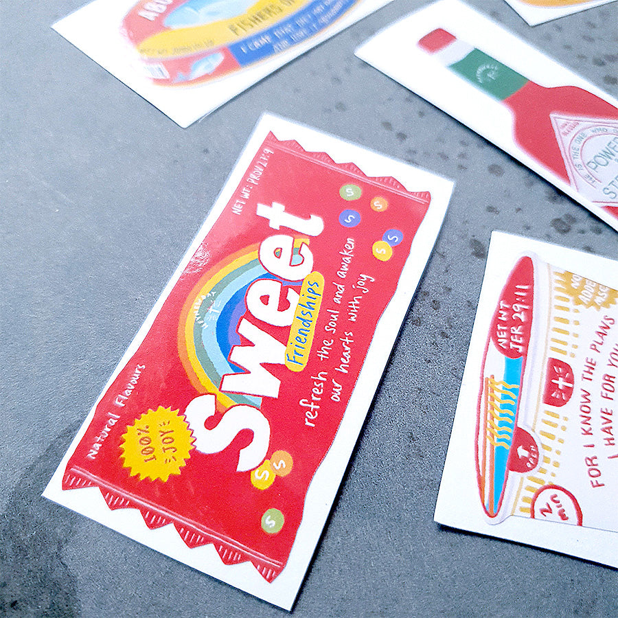 Love Supermarket Stickers {Telegram Channel Exclusive} - by The Commandment Co , The Commandment Co , Singapore Christian gifts shop