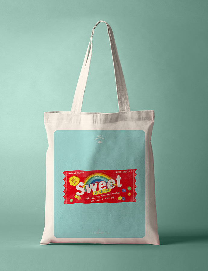 Sweet Friendships Candy {Tote Bag}