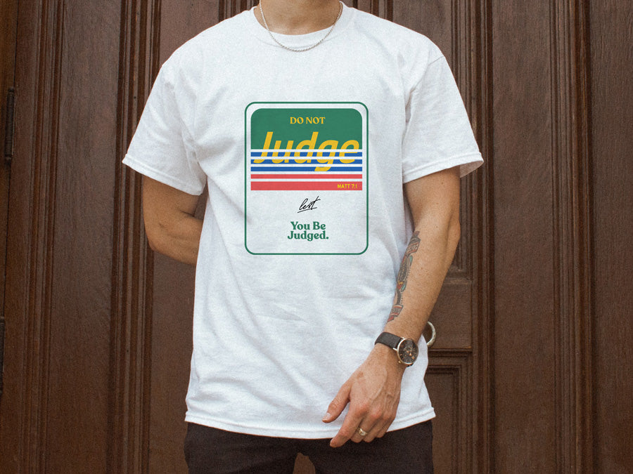 Judge {T-shirt} - T-shirt by The Commandment, The Commandment Co , Singapore Christian gifts shop