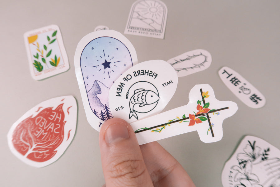 Temporary Tattoos Sheet - Tattoo by The Commandment Co, The Commandment Co , Singapore Christian gifts shop