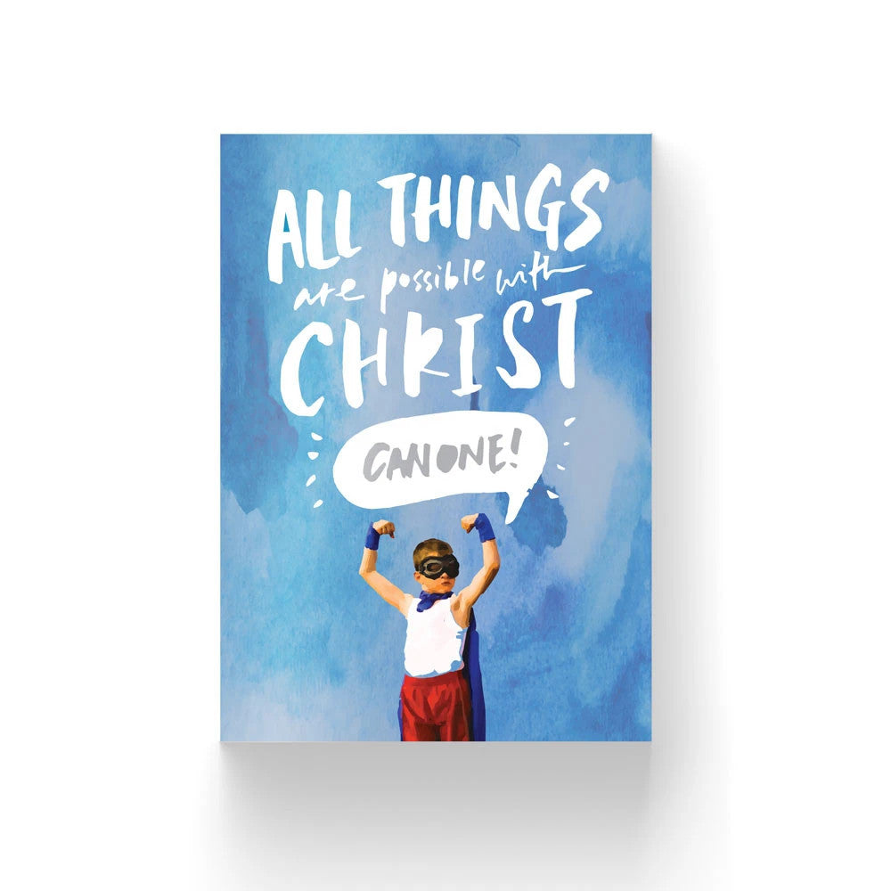 All Things are Possible. Can One! {Card} - Cards by The Brave Assembly, The Commandment Co , Singapore Christian gifts shop