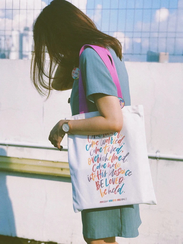 BE LOVED {Tote Bag} - tote bag by The Brave Assembly, The Commandment Co , Singapore Christian gifts shop