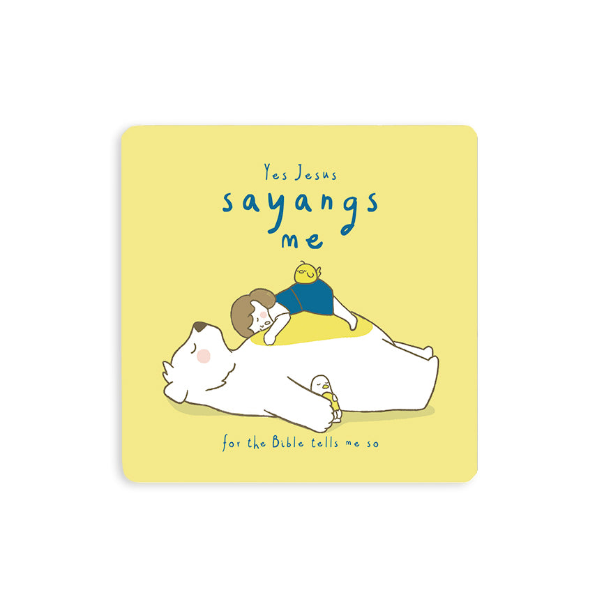 Yes Jesus sayangs me {Coasters} - coasters by The Commandment Co, The Commandment Co , Singapore Christian gifts shop