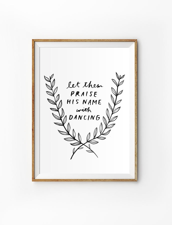 Poster featuring beautiful typography bible verses with branches and sprigs designs. ‘Let all you do be done in love’. 200GSM paper, available in A3,A4 size.
