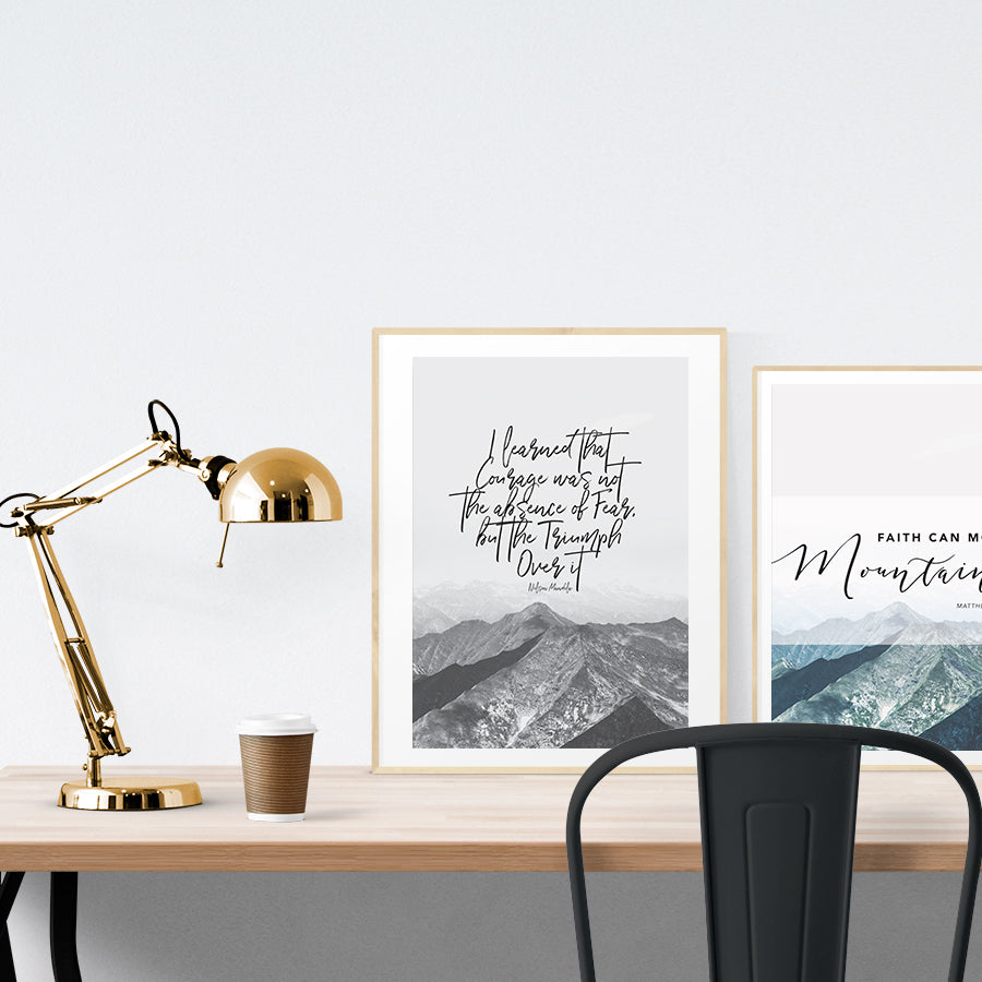 Courage {Poster} - Posters by Divine Digital Prints, The Commandment Co