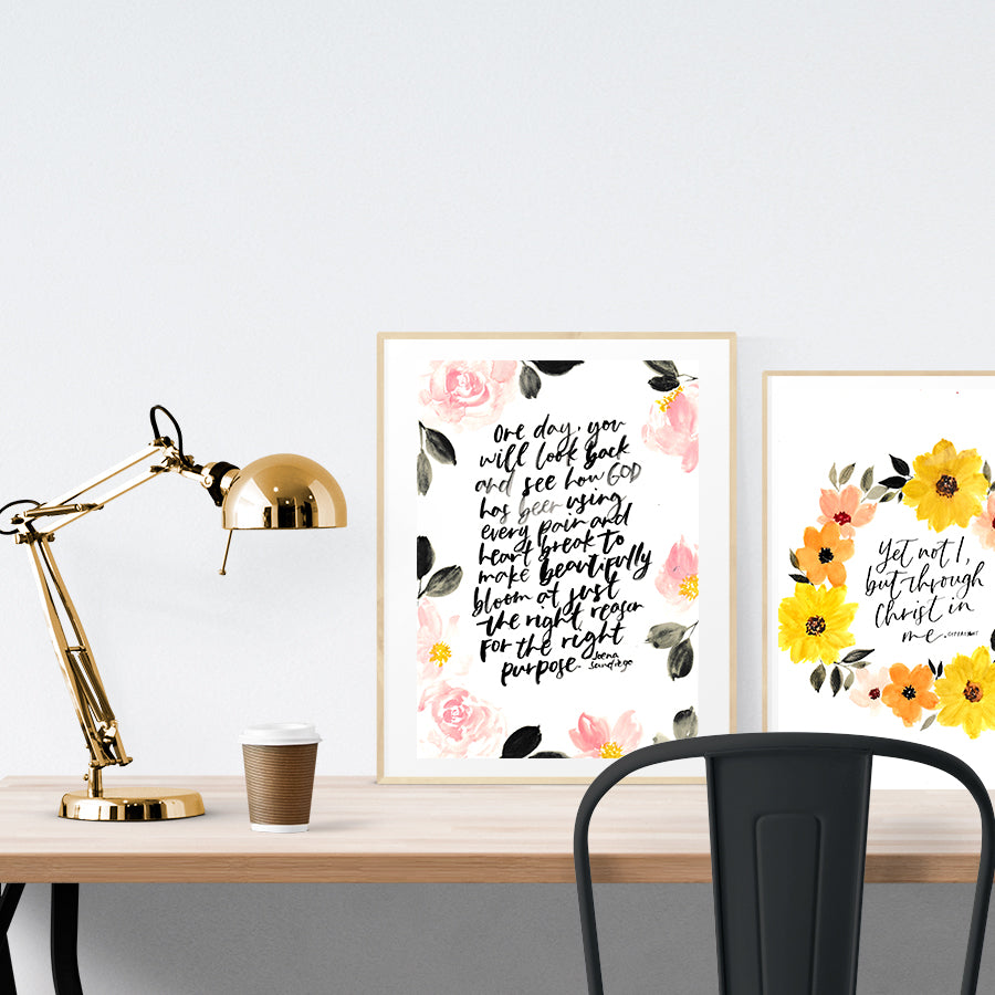 One Day {Poster} - Posters by QLetters, The Commandment Co