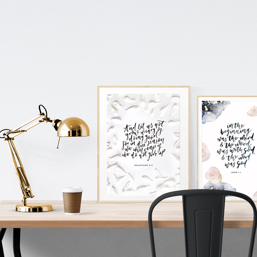 Doing Good {Poster} - Posters by More Than Gold Designs, The Commandment Co