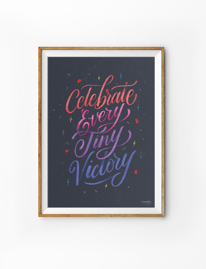 Celebrate Colour {Poster} - Posters by Emmyhoky, The Commandment Co