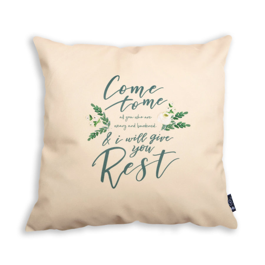 Come To Me {Cushion Cover} - Cushion Covers by The Commandment Co, The Commandment Co , Singapore Christian gifts shop