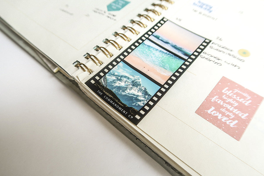 Filmstrip Stickers {Sticker} - Stickers by The Commandment Co, The Commandment Co , Singapore Christian gifts shop